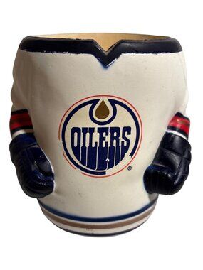 Edmonton Oilers Foam Beer Can Pop Koozi Cooler Hockey Jersey SportFx Labatts